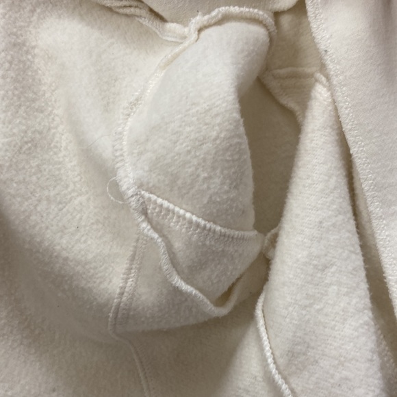 Women’s Sebby white and black-buttoned pea coat like jacket. Size XS - Picture 10 of 11